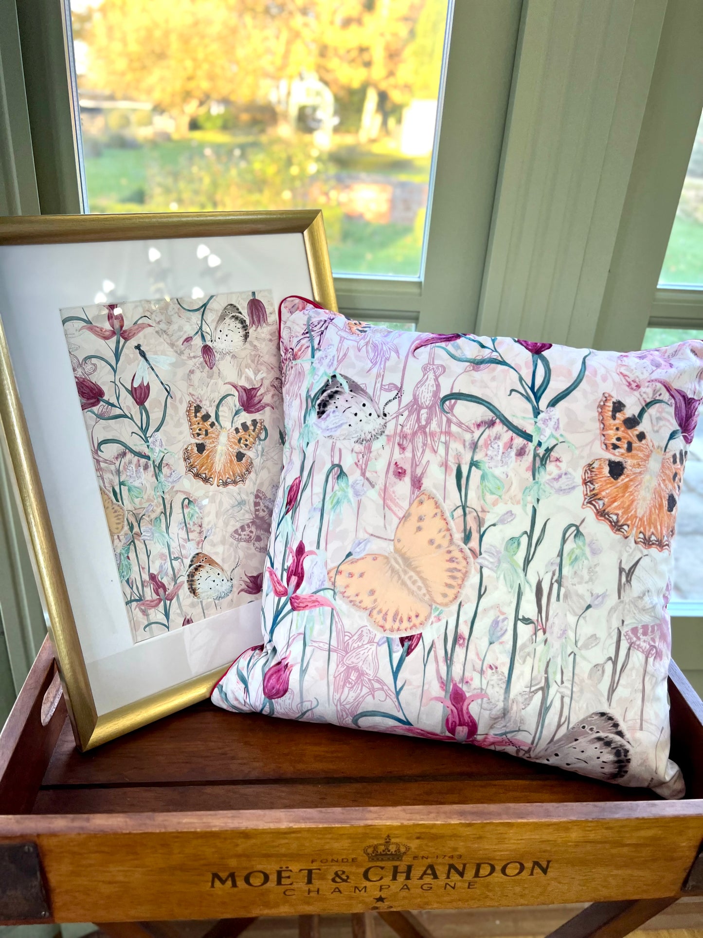 Endangered Eden Butterfly Portrait Fine Art Print