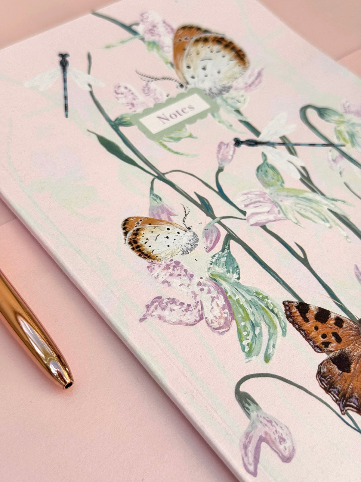 Ghost Orchid A5 Perfect Bound Notebook