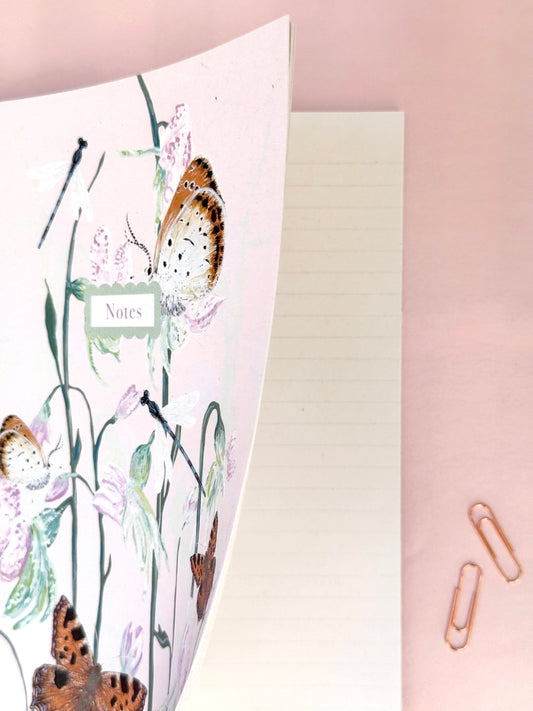 Ghost Orchid A5 Perfect Bound Notebook