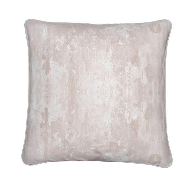 Abstract History Velvet Cushion Cover With White Piping - Lydia Hill Designs