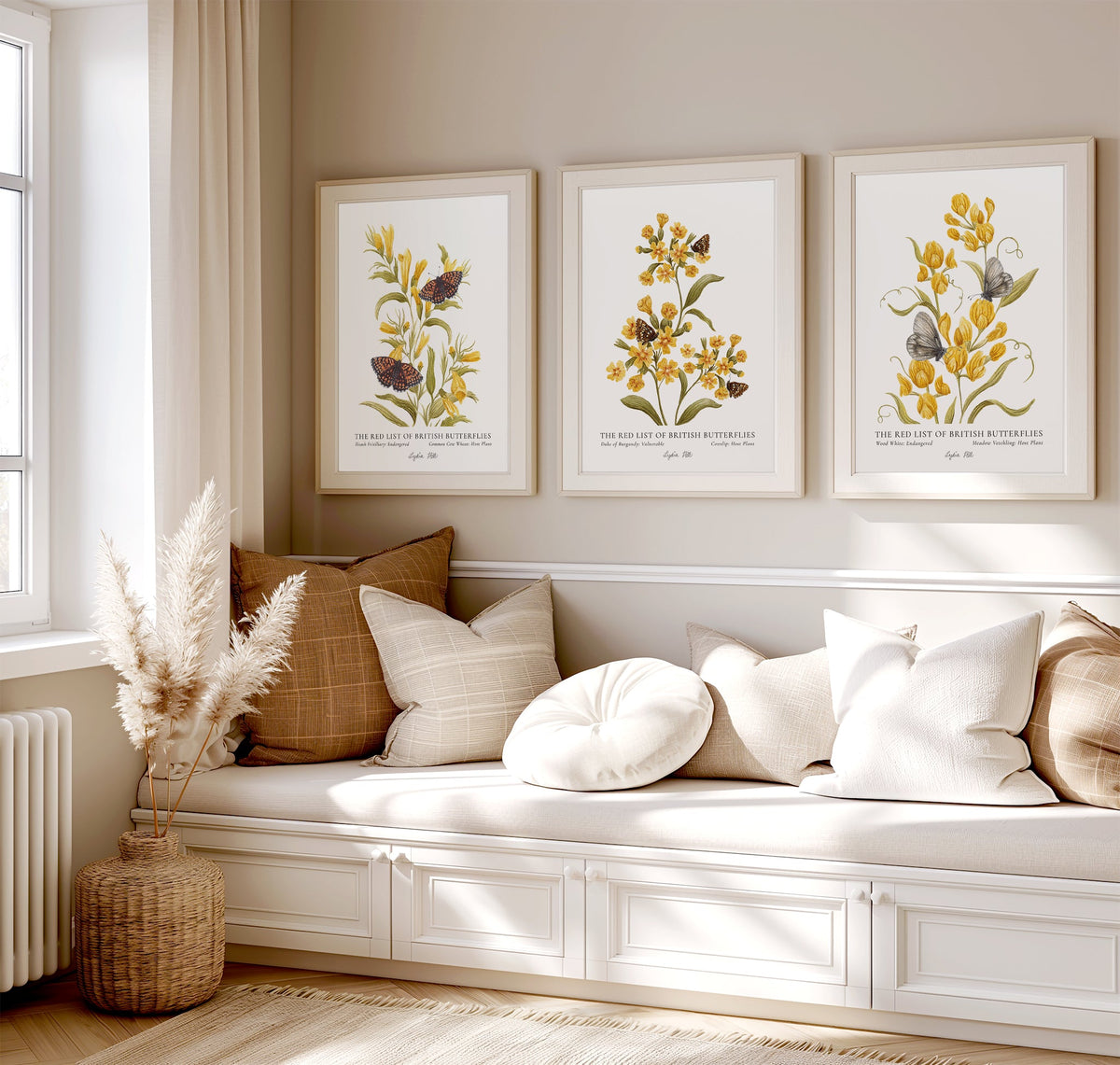 Duke of Burgundy British Butterfly, Heritage Fine Art Archival Print - Lydia Hill Designs