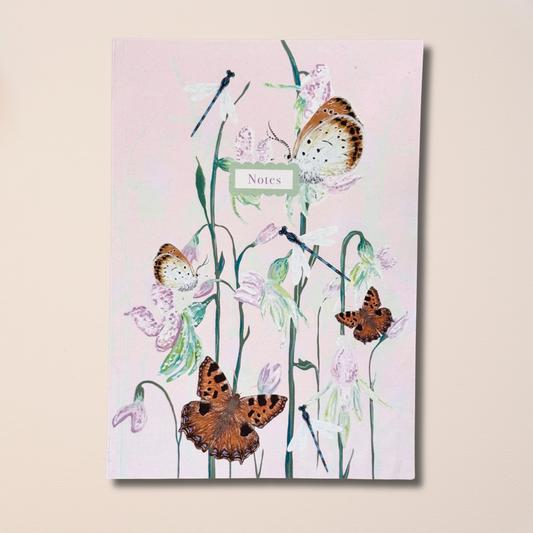 Ghost Orchid A5 Perfect Bound Notebook