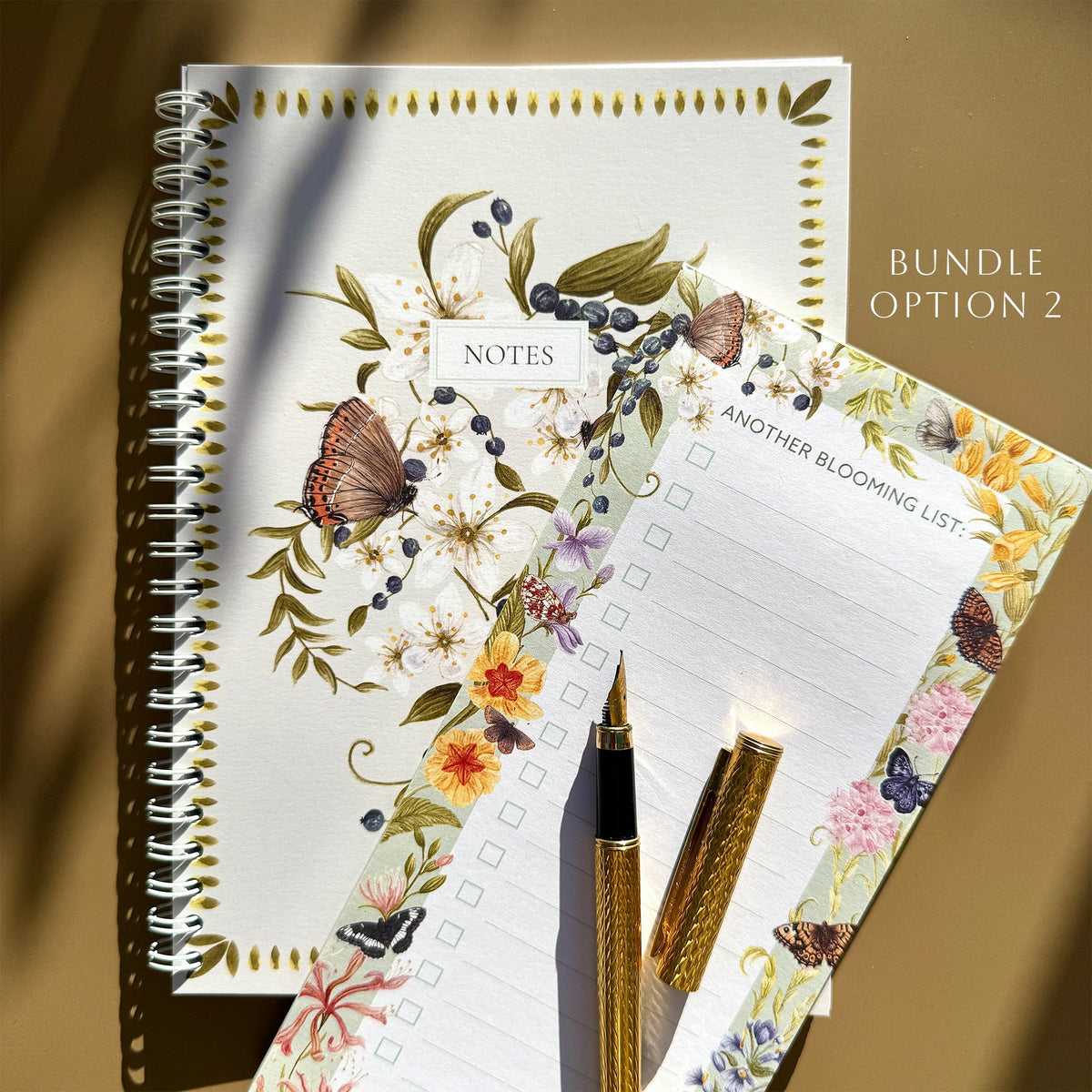 Blooming To - Do List, Patterned Heritage Notepad - Lydia Hill Designs